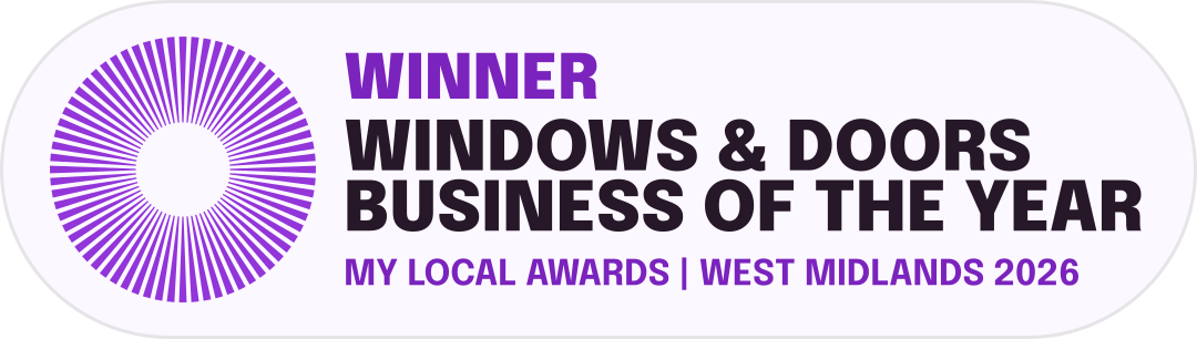 Simply Windows Ltd, winner of Windows & Doors Business of the Year 2026, West Midlands. My Local Awards.